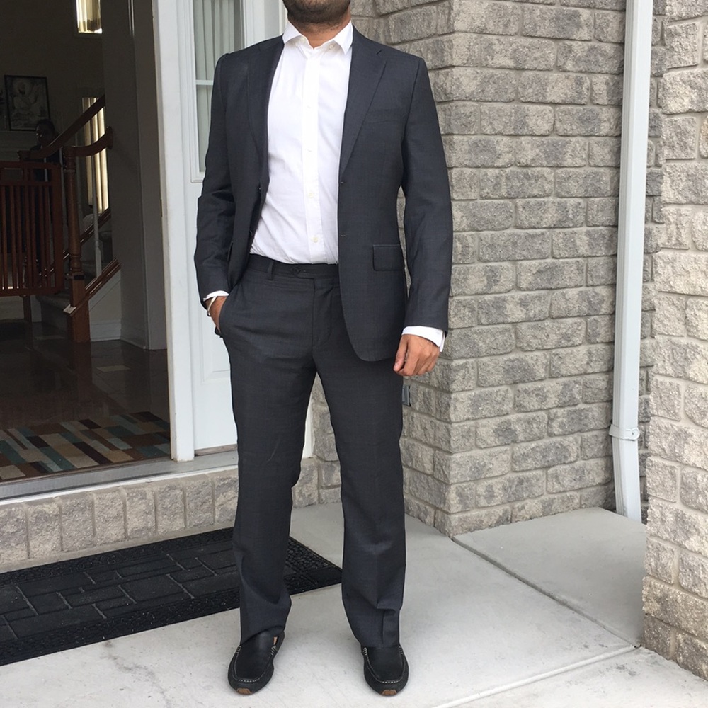 Z Zegna - Grey two piece Formal Suit